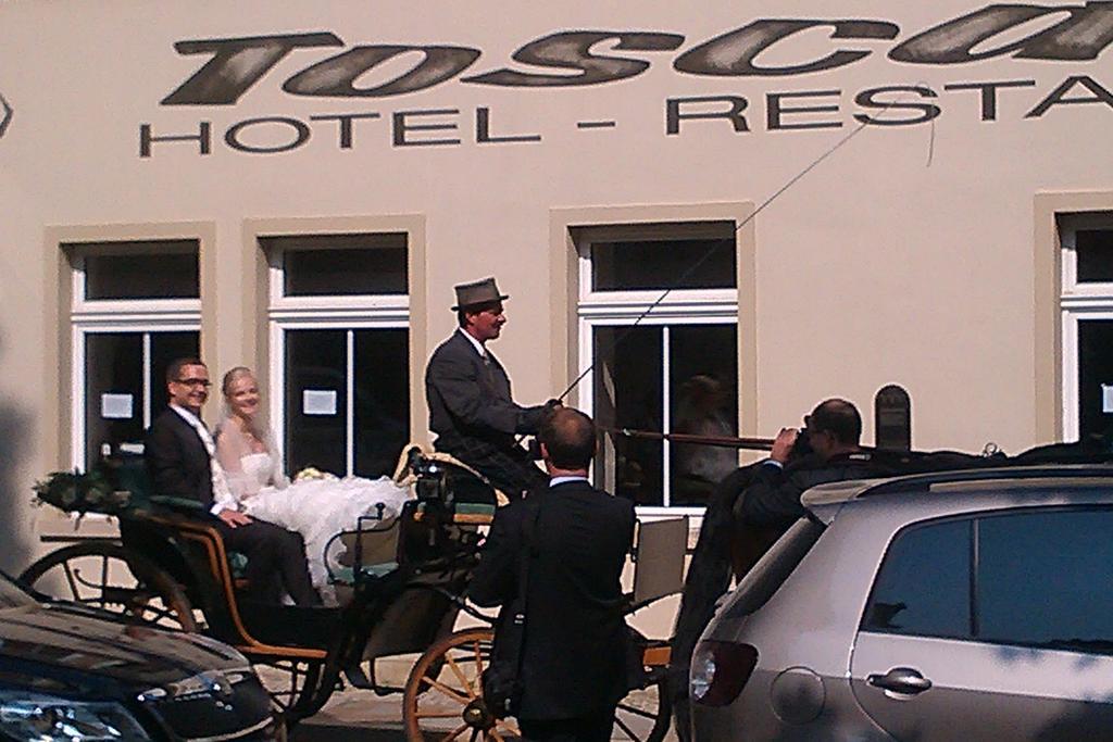 Hotel Restaurant Toscana Naumburg Exterior foto